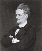 Portrait of Henri Rochefort, Edouard Manet